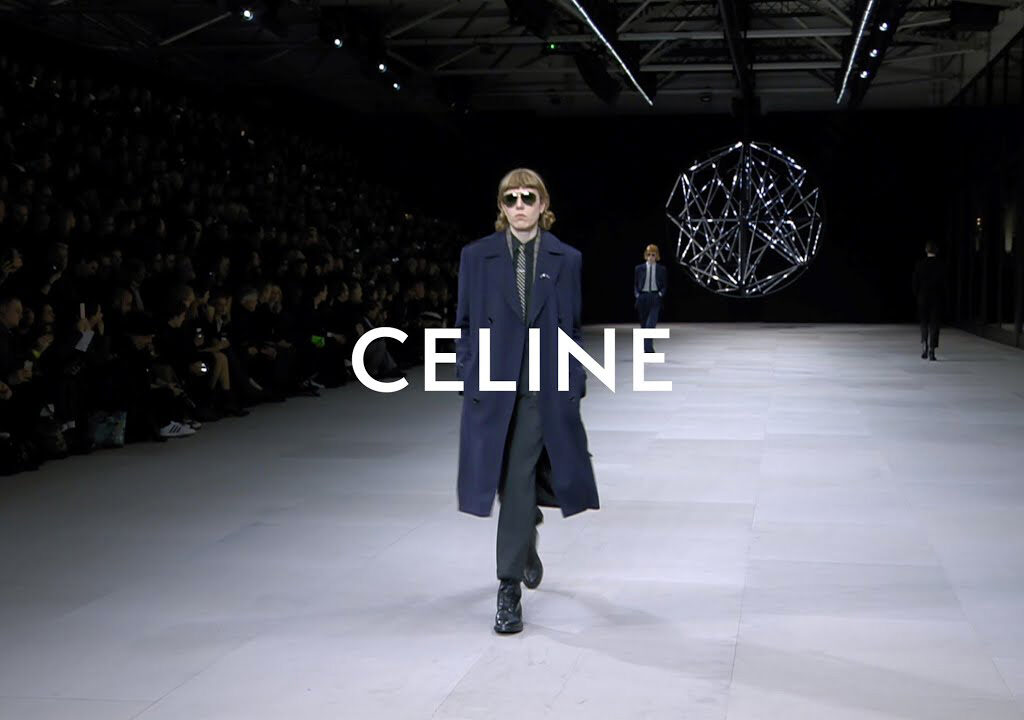 immagine con il logo Celine in Sans serif