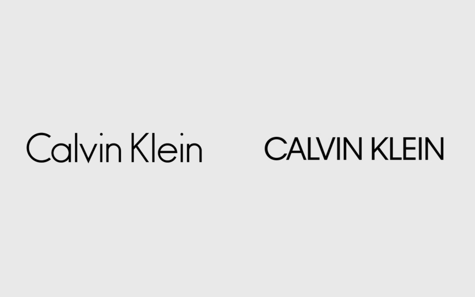 Calvin Klein Sans serif